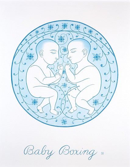 Wilson Shieh, Baby Boxing
2008, Acrylic on canvas