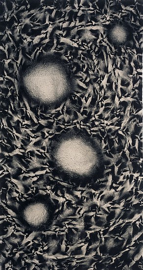Ophélie Asch, Bataille aux cratères
2014, Acrylic on paper