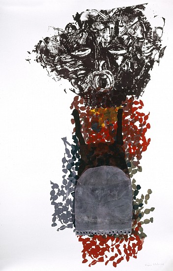 Virginia Chihota, Piticoti Yekutanga (My First Petticoat)
2013, Serigraph on paper