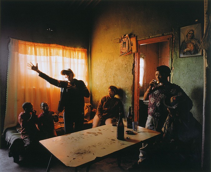 Mikhael Subotzky, Bonnita Sings, Mallies Household, Rustdene Township, Beaufort West
2006, Light jet C print on Fuji Crystal Archive paper