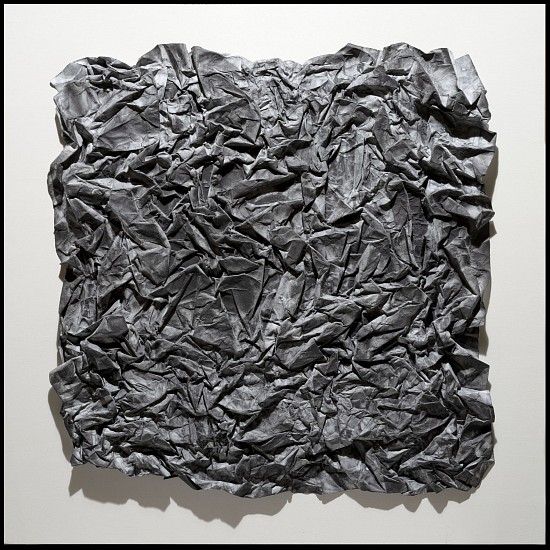 Shiho Fujiwara, Origami 21-154
2021, Chinese ink on Awa paper